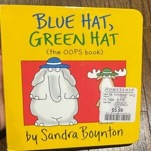 Blue Hat, Green Hat Board Book by Sandra Boynton
